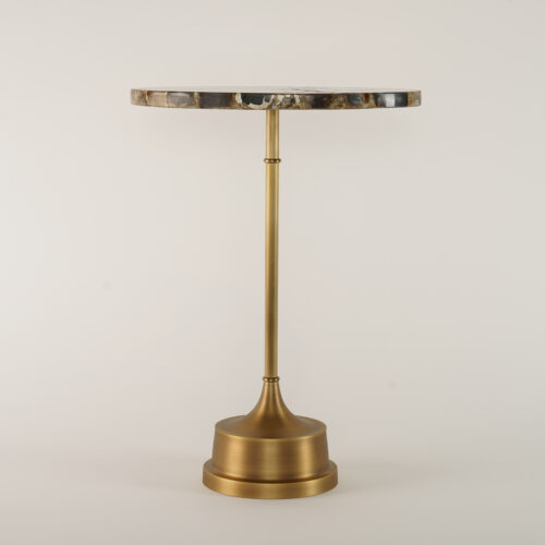 CHRISTOPHER OVAL END TABLE