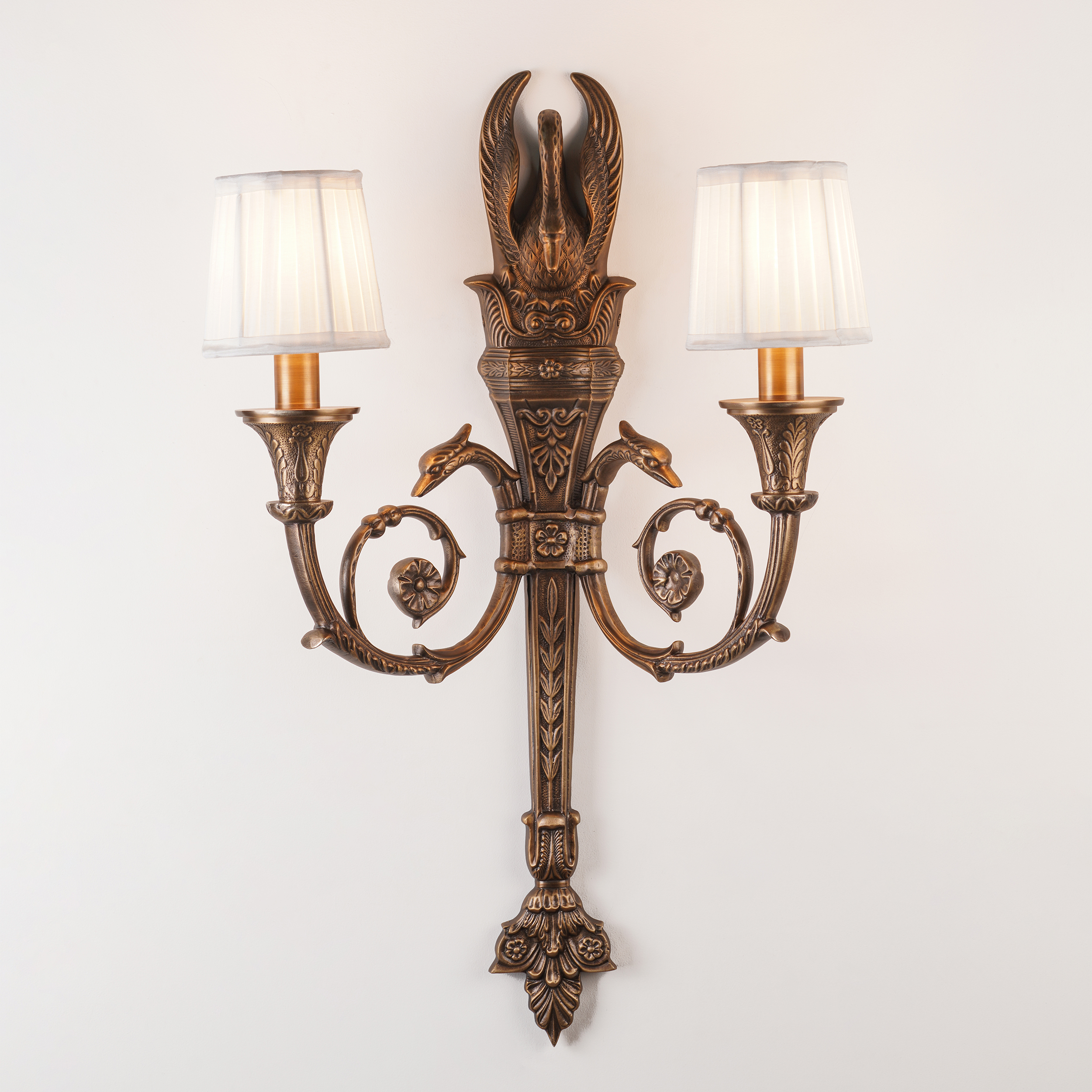 SWAN WALL SCONCE
