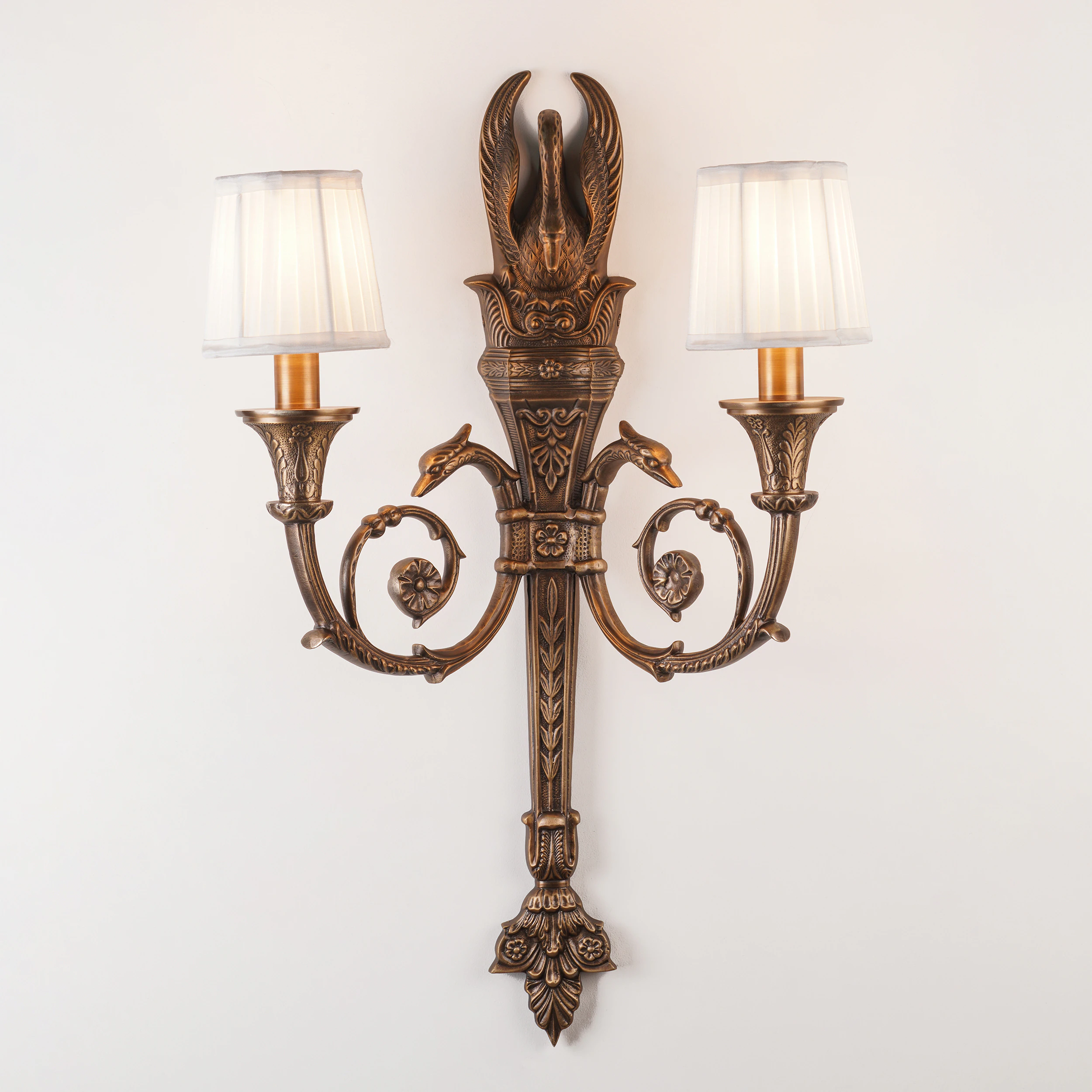 SWAN WALL SCONCE
