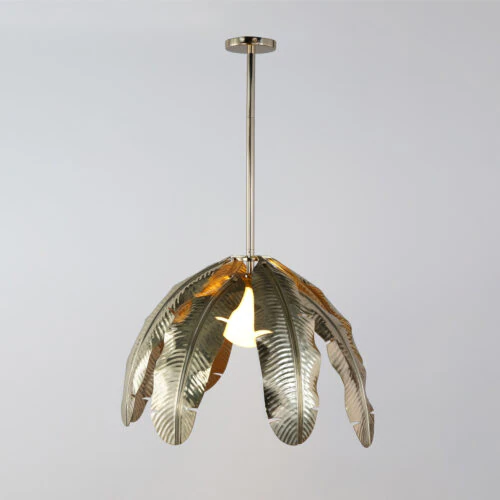 PALM LEAF CHANDELIER