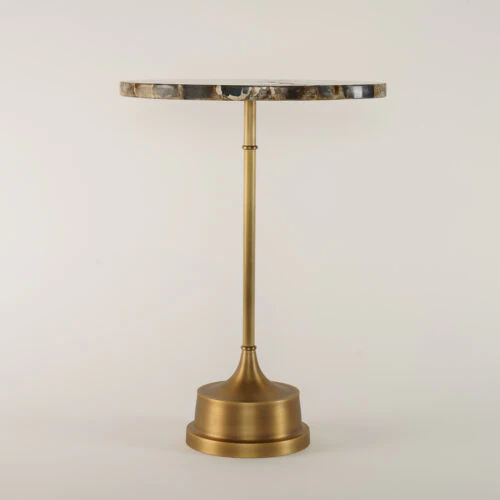 CHRISTOPHER OVAL END TABLE